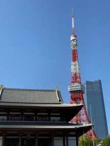 Tokyo Tower and Zojoji Temple