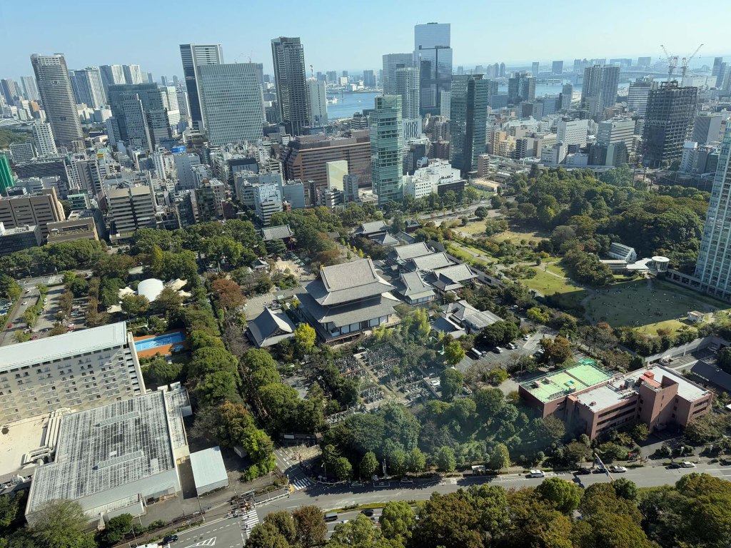 View from Tokyo Tower